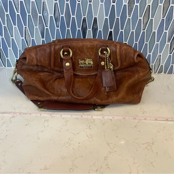 Vintage Satchel Coach Bag - Picture 2 of 15